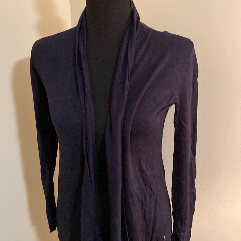 Philosophy small navy cardigan